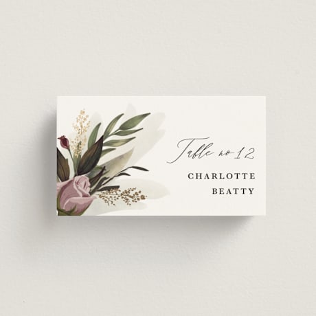 Foil-Pressed Place Cards