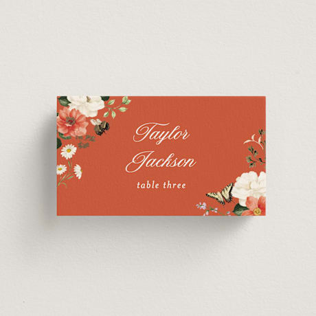 Foil-Pressed Place Cards