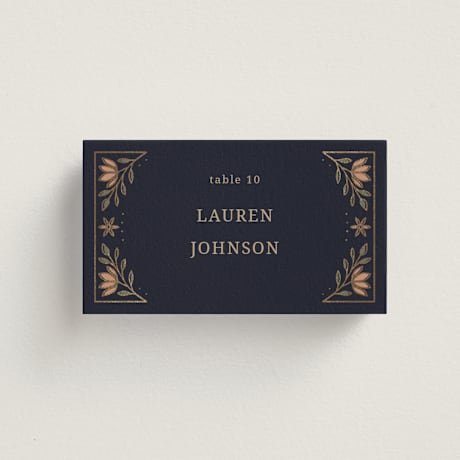 Foil-Pressed Place Cards