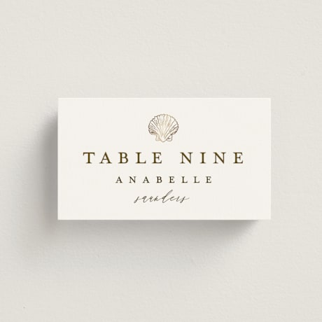 Foil-Pressed Place Cards