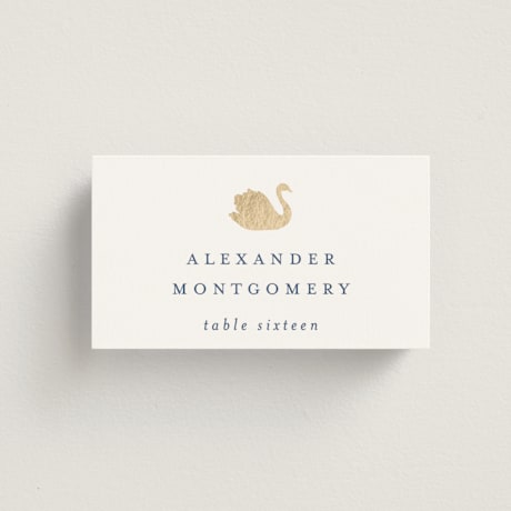 Foil-Pressed Place Cards