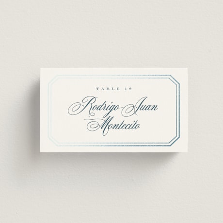 Foil-Pressed Place Cards