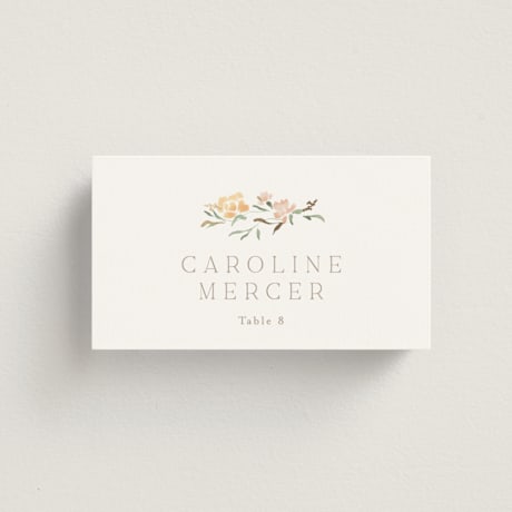 Foil-Pressed Place Cards