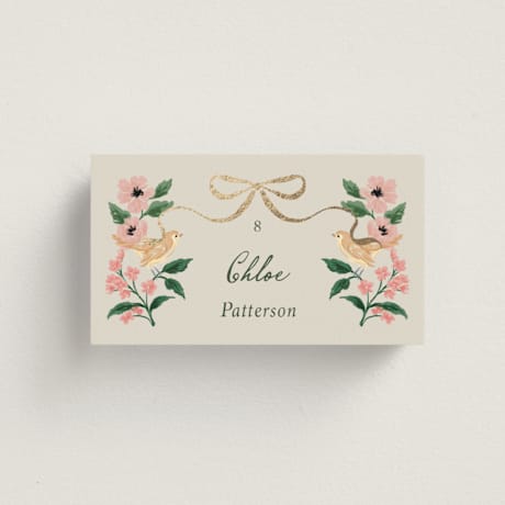 Foil-Pressed Place Cards