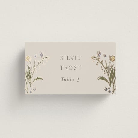 Foil-Pressed Place Cards