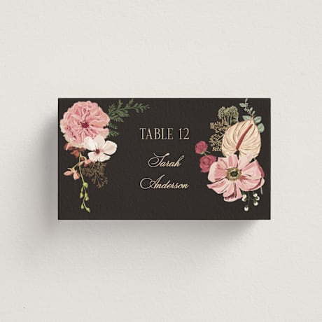 Foil-Pressed Place Cards