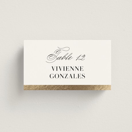 Foil-Pressed Place Cards