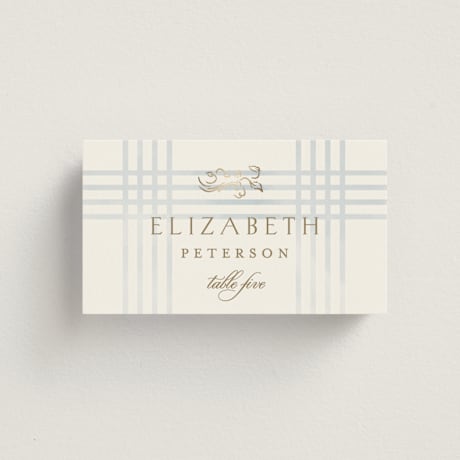 Foil-Pressed Place Cards