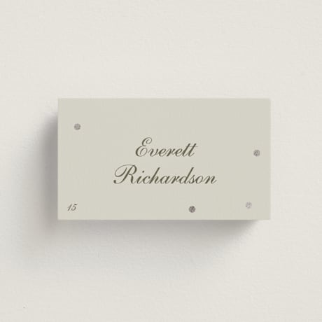Foil-Pressed Place Cards