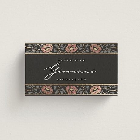 Foil-Pressed Place Cards