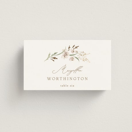 Foil-Pressed Place Cards