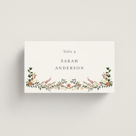 Foil-Pressed Place Cards