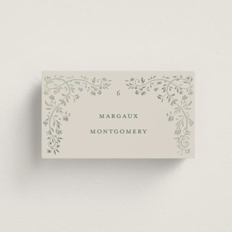 Foil-Pressed Place Cards