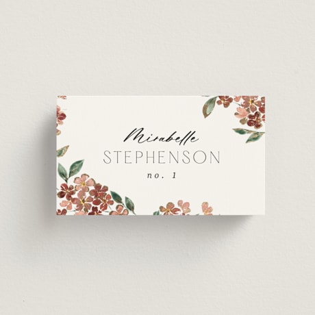 Foil-Pressed Place Cards