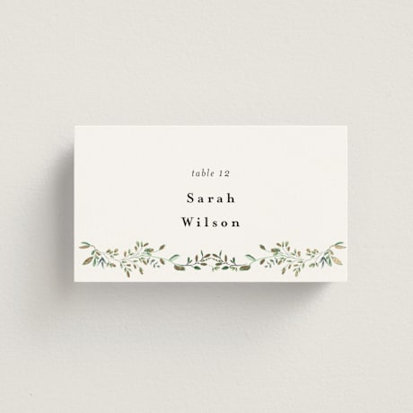 Foil-Pressed Place Cards