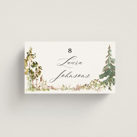 Foil-Pressed Place Cards