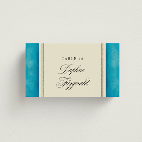Foil-Pressed Place Cards