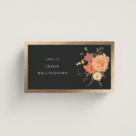 Foil-Pressed Place Cards