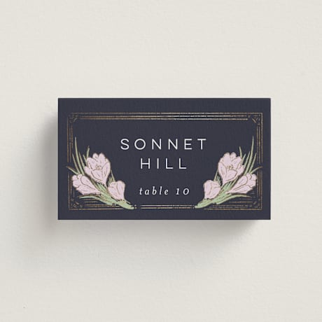 Foil-Pressed Place Cards