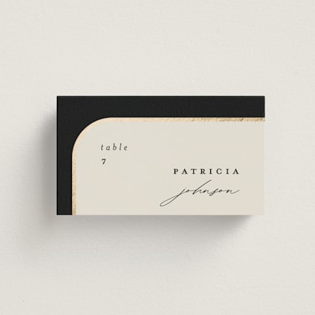 Foil-Pressed Place Cards