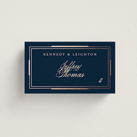 Foil-Pressed Place Cards