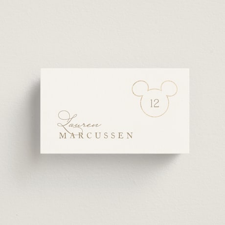Foil-Pressed Place Cards