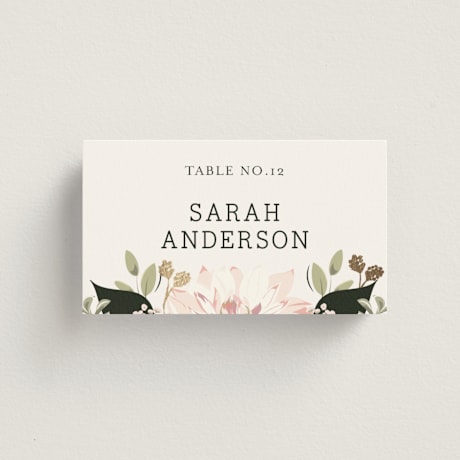 Foil-Pressed Place Cards