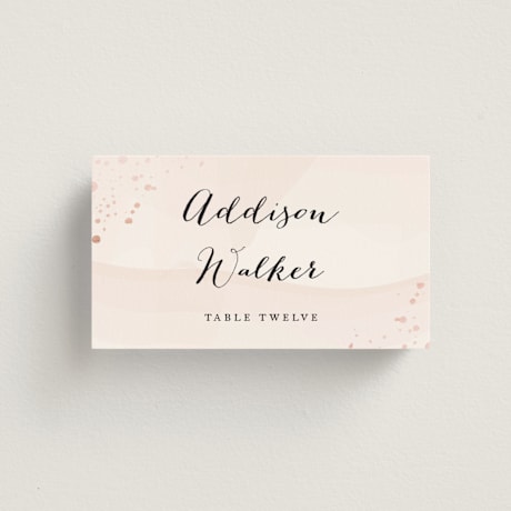 Foil-Pressed Place Cards
