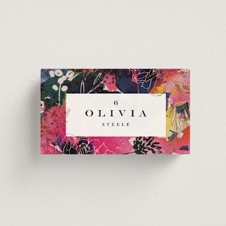 Foil-Pressed Place Cards