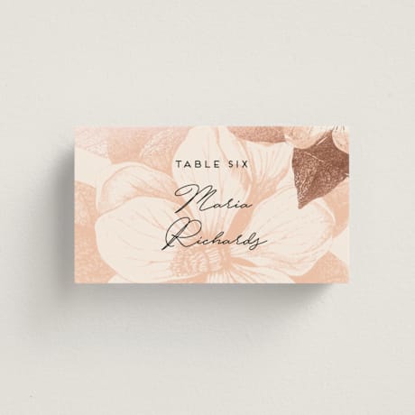 Foil-Pressed Place Cards
