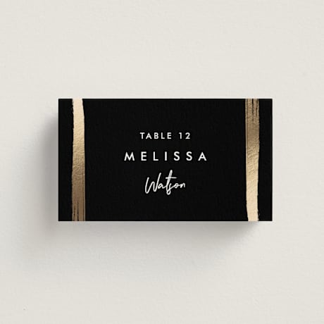 Foil-Pressed Place Cards
