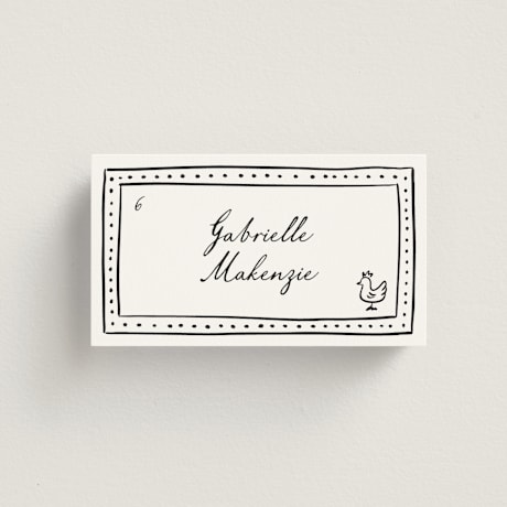 Place Cards - Chicken
