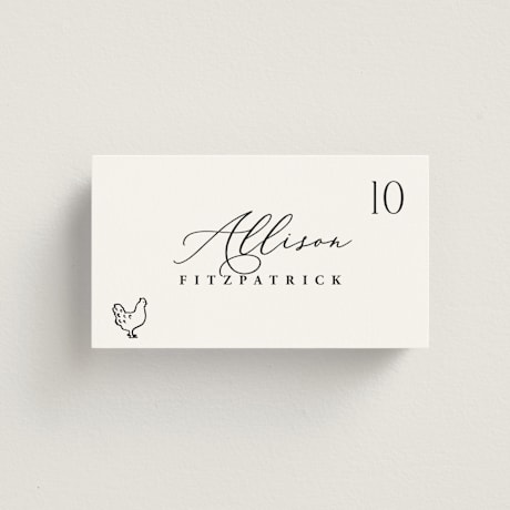 Place Cards - Chicken