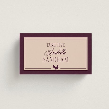 Place Cards - Chicken
