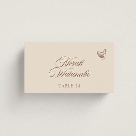 Place Cards - Chicken