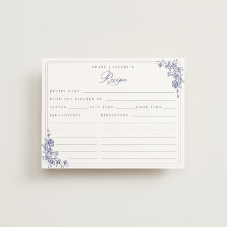 Bridal Shower Insert Cards