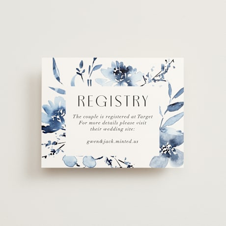 Bridal Shower Insert Cards