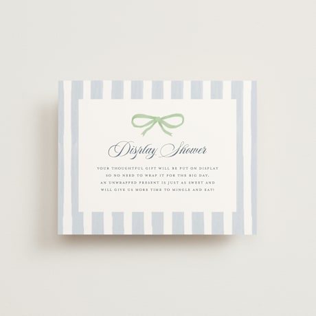 Bridal Shower Insert Cards