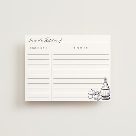 Bridal Shower Insert Cards