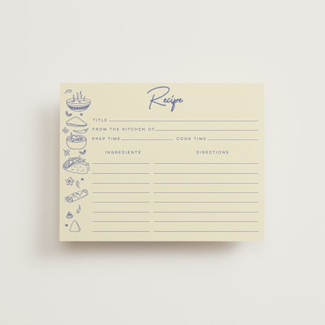 Bridal Shower Insert Cards