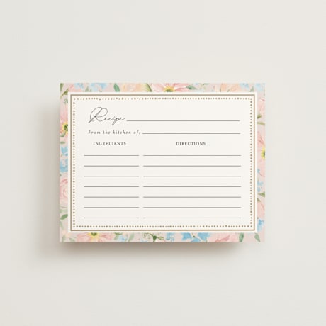 Bridal Shower Insert Cards