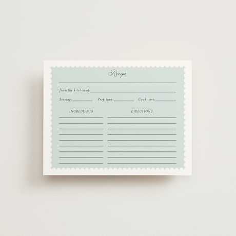 Bridal Shower Insert Cards