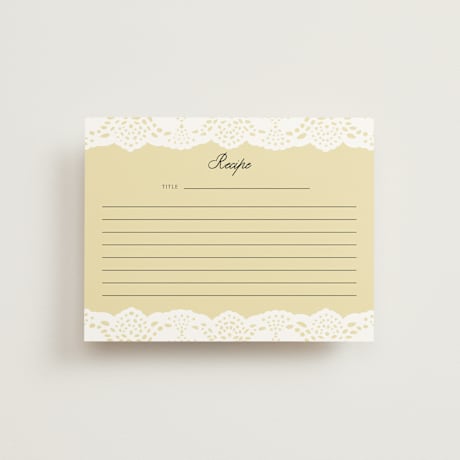 Bridal Shower Insert Cards