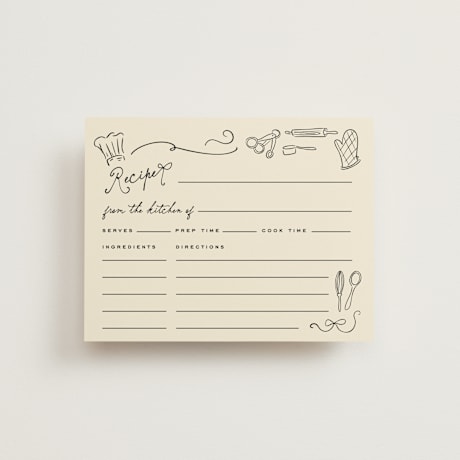 Bridal Shower Insert Cards