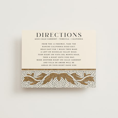 Direction Cards