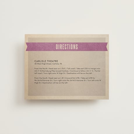 Direction Cards