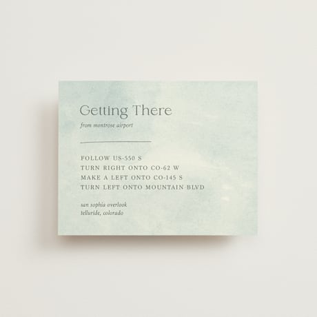 Direction Cards