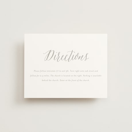 Direction Cards