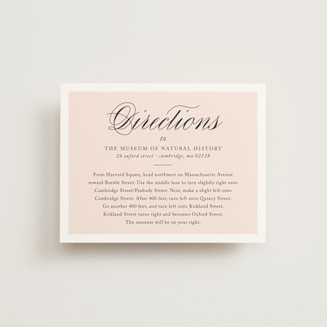 Direction Cards