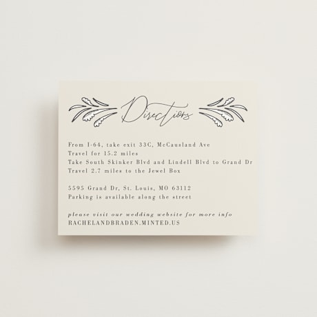 Direction Cards